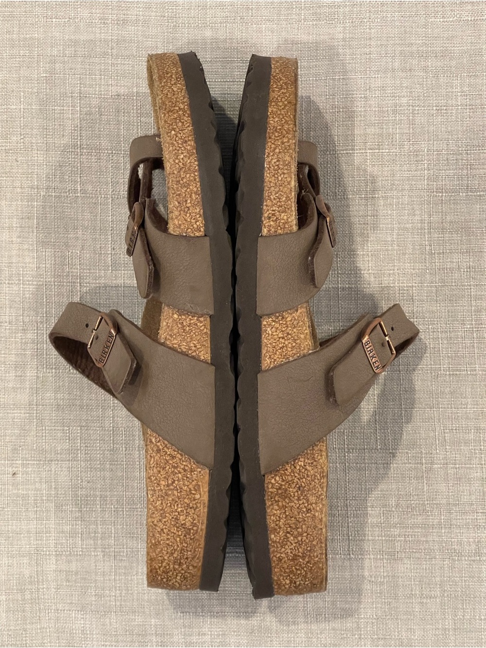 Birkenstock Mayari in Mocha GUC Birkibuck EU 38 W 7 festival bohemian cottage - Picture 6 of 8